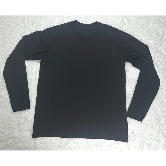 Lululemon Men's Metal‎ Vent Tech Long Sleeve Shirt *Black size XL